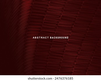 Abstract red glowing geometric lines on dark red background. Modern shiny red circle lines pattern. Futuristic technology concept, perfect for covers, posters, banners, brochures, websites, etc.	
