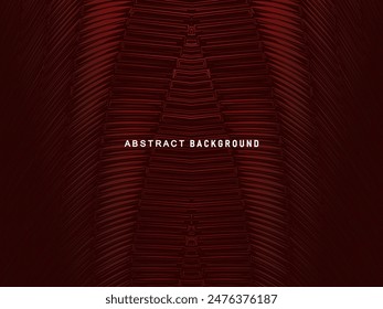 Abstract red glowing geometric lines on dark red background. Modern shiny red circle lines pattern. Futuristic technology concept, perfect for covers, posters, banners, brochures, websites, etc.	
