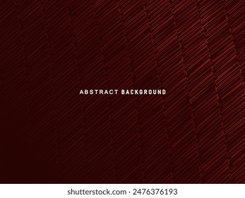 Abstract red glowing geometric lines on dark red background. Modern shiny red circle lines pattern. Futuristic technology concept, perfect for covers, posters, banners, brochures, websites, etc.	
