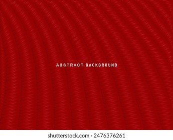Abstract red glowing geometric lines on dark red background. Modern shiny red circle lines pattern. Futuristic technology concept, perfect for covers, posters, banners, brochures, websites, etc.	

