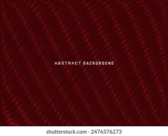 Abstractas líneas geométricas brillantes rojas sobre fondo rojo oscuro. Patrón moderno de líneas de círculo rojo brillante. Concepto de tecnología futurista, perfecto para portadas, carteles, Anuncios, folletos, Sitios web, etc.	
