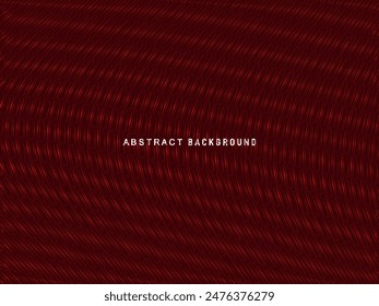 Abstract red glowing geometric lines on dark red background. Modern shiny red circle lines pattern. Futuristic technology concept, perfect for covers, posters, banners, brochures, websites, etc.	
