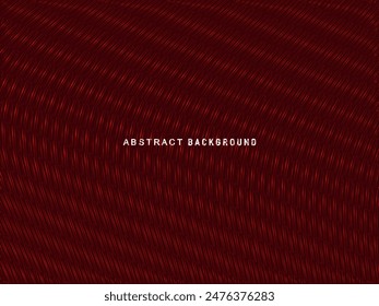 Abstract red glowing geometric lines on dark red background. Modern shiny red circle lines pattern. Futuristic technology concept, perfect for covers, posters, banners, brochures, websites, etc.	
