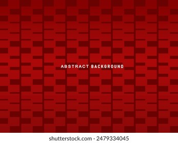 Abstractas líneas geométricas brillantes rojas sobre fondo rojo oscuro. Patrón moderno de líneas de círculo rojo brillante. Concepto de tecnología futurista, perfecto para portadas, carteles, Anuncios, folletos, Sitios web, etc.