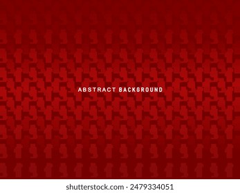 Abstractas líneas geométricas brillantes rojas sobre fondo rojo oscuro. Patrón moderno de líneas de círculo rojo brillante. Concepto de tecnología futurista, perfecto para portadas, carteles, Anuncios, folletos, Sitios web, etc.