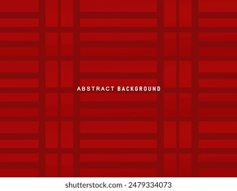 Abstract red glowing geometric lines on dark red background. Modern shiny red circle lines pattern. Futuristic technology concept, perfect for covers, posters, banners, brochures, websites, etc.