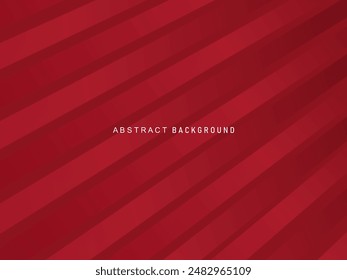 Abstractas líneas geométricas brillantes rojas sobre fondo rojo. Moderno patrón futurista rojo degradado brillante. Concepto de tecnología futurista, apto para portadas, carteles, Anuncios, folletos, Sitios web, etc.
