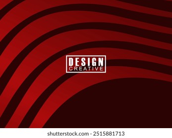 Líneas geométricas brillantes rojas Abstractas sobre fondo rojo oscuro. Moderno patrón de líneas de círculo rojo brillante. Concepto de tecnología futurista, perfecto para cubiertas, carteles, Anuncios, folletos, Sitios web, etc.