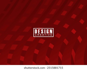 Líneas geométricas brillantes rojas Abstractas sobre fondo rojo oscuro. Moderno patrón de líneas de círculo rojo brillante. Concepto de tecnología futurista, perfecto para cubiertas, carteles, Anuncios, folletos, Sitios web, etc.
