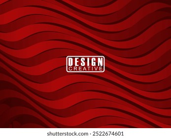 Líneas geométricas brillantes rojas Abstractas sobre fondo rojo oscuro. Moderno patrón de líneas de círculo rojo brillante. Concepto de tecnología futurista, perfecto para cubiertas, carteles, Anuncios, folletos, Sitios web, etc.