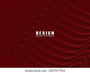 Linhas geométricas brilhantes em vermelho sobre fundo vermelho. Moderno gradiente brilhante padrão futurista vermelho. Conceito de tecnologia futurista, adequado para capas, cartazes, banners, brochuras, sites, etc.