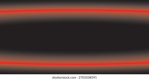 Líneas brillantes rojas Abstractas sobre fondo degradado oscuro