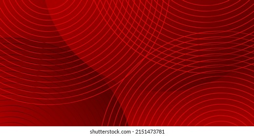 Abstract red and gold line background