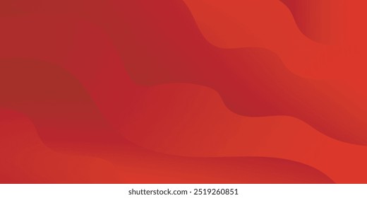 Abstract red and gold ribbons background. Used to decorate advertisements, publications, Eps10 vector