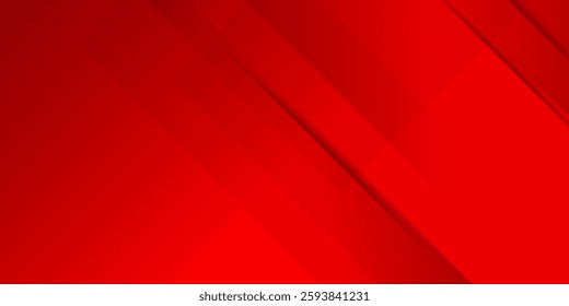 Abstract red and gold ribbons background. Used to decorate advertisements, 