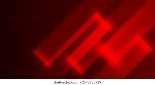 Fondo de degradado rojo Abstractas con Formas geométricas brillantes. Perfecto para diseños modernos, proyectos digitales, Anuncios, pósters y presentaciones creativas.