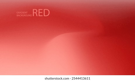 Abstract Red Gradient Background. Grainy Noise Texture. Design for Template, Social Media, Trendy, Modern, Brochure, Banner