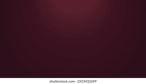 Abstract red gradient background, light and shadow on the backdrop with dimensions, hot tone wall with intense color, horizontal wallpaper. Abstract red wall background. eps 10 