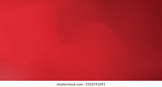 Abstract red gradient background, light and shadow on the backdrop with dimensions, hot tone wall with intense color