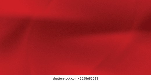 Abstract red gradient background, light and shadow on the backdrop with dimensions, hot tone wall with intense color