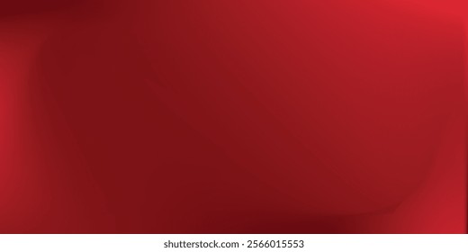 Abstract red gradient background, light and shadow on the backdrop with dimensions, hot tone wall with intense color, horizontal wallpaper.