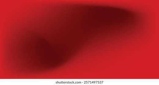 Abstract red gradient background, light and shadow on the backdrop with dimensions, hot tone wall with intense color, horizontal wallpaper.