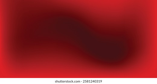 Abstract red gradient background, light and shadow on the backdrop with dimensions, hot tone wall with intense color, 