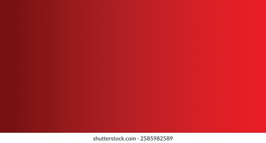 Abstract red gradient background, light and shadow on the backdrop with dimensions, hot tone wall with intense color, horizontal wallpaper, Christmas, birthday. Red Colorful Gradient Background, 