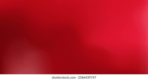 Abstract red gradient background, light and shadow on the backdrop with dimensions, hot tone wall with intense color, horizontal wallpaper.