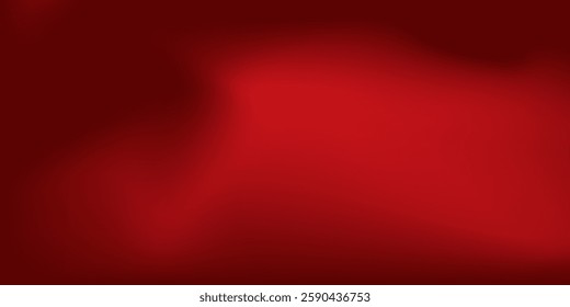 Abstract red gradient background, light and shadow on the backdrop with dimensions, hot tone wall with intense color