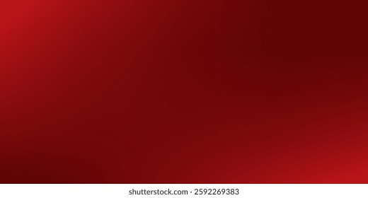 Abstract red gradient background, light and shadow on the backdrop with dimensions, hot tone wall with intense color