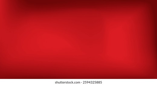 Abstract red gradient background. light and shadow on the backdrop with dimensions. hot tone wall with intense color.