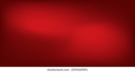 Abstract red gradient background, light and shadow on the backdrop with dimensions, hot tone wall with intense color  modern