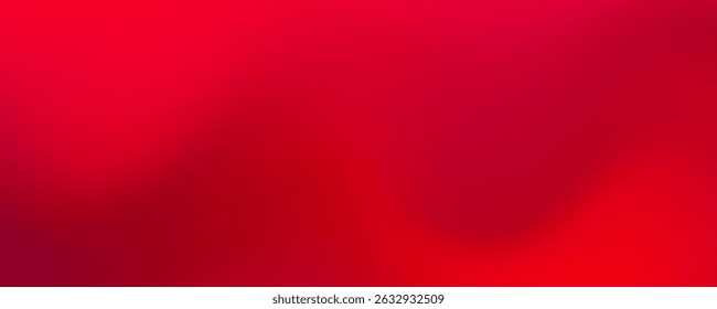 Abstract red gradient background, light and shadow on the backdrop with dimensions, hot tone wall with intense color, horizontal wallpaper.