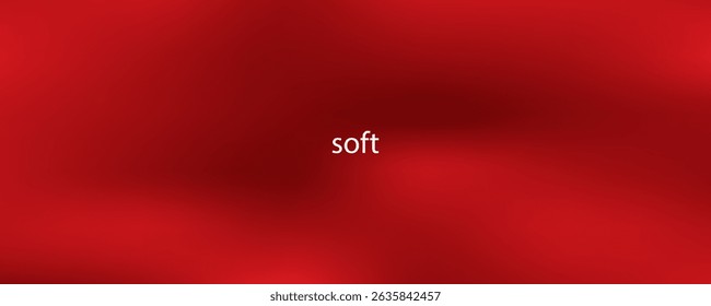 Abstract red gradient background, light and shadow on the backdrop with dimensions, hot tone wall with intense color, horizontal wallpaper.