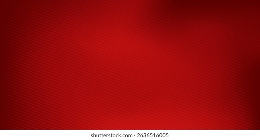 Abstract red gradient background, light and shadow on the backdrop with dimensions, hot tone wall with intense color, horizontal wallpaper.