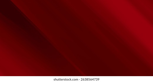 Abstract red gradient background, light and shadow on the backdrop with dimensions, hot tone wall with intense color, horizontal wallpaper.