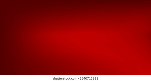 Abstract red gradient background, light and shadow on the backdrop with dimensions, hot tone wall with intense color, horizontal wallpaper.