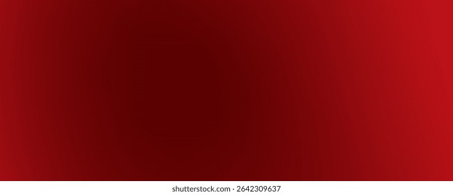 Abstract red gradient background, light and shadow on the backdrop with dimensions, hot tone wall with intense color, horizontal wallpaper.