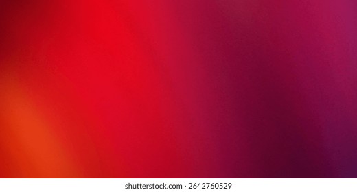 Abstract red gradient background, light and shadow on the backdrop with dimensions, hot tone wall with intense color, horizontal wallpaper.