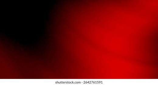 Abstract red gradient background, light and shadow on the backdrop with dimensions, hot tone wall with intense color, horizontal wallpaper.