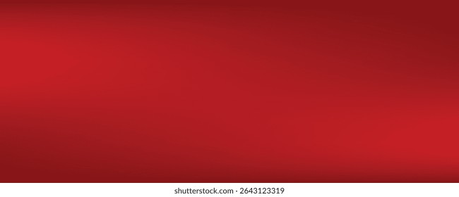 Abstract red gradient background, light and shadow on the backdrop with dimensions, hot tone wall with intense color, horizontal wallpaper.