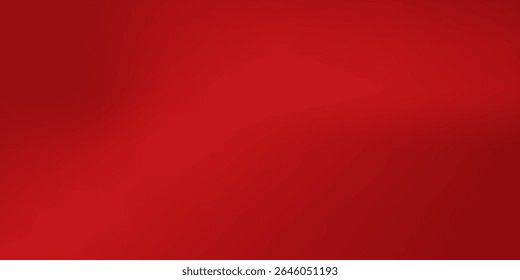 Fundo de gradiente vermelho abstrato, luz e sombra no fundo com dimensões, parede de tom quente com cor intensa, papel de parede horizontal.