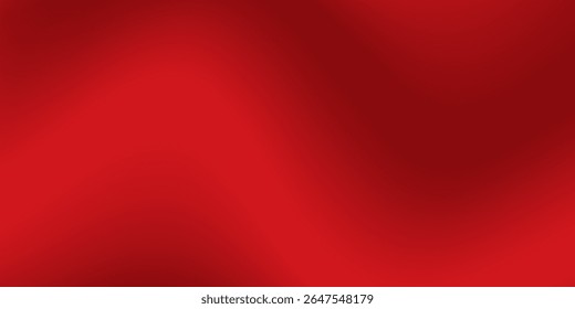 Fundo de gradiente vermelho abstrato, luz e sombra no fundo com dimensões, parede de tom quente com cor intensa, papel de parede horizontal.
