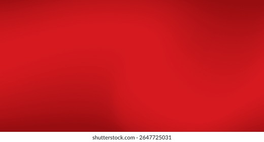 Fundo de gradiente vermelho abstrato, luz e sombra no fundo com dimensões, parede de tom quente com cor intensa, papel de parede horizontal.