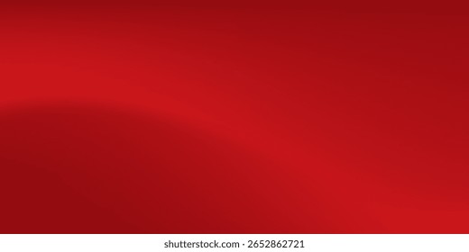 Abstract red gradient background, light and shadow 