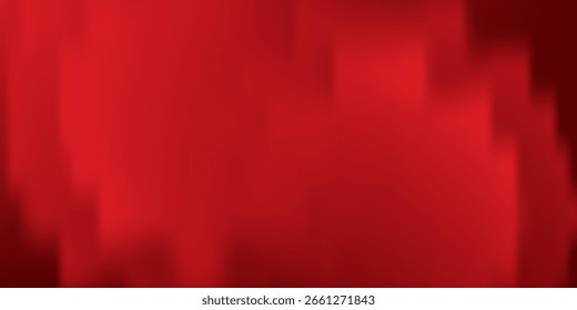 Abstract red gradient background, light and shadow on the backdrop with dimensions, hot tone wall with intense color, horizontal wallpaper.