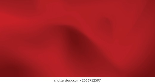 Abstract red gradient background, light and shadow on the backdrop modern