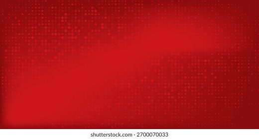Fundo de gradiente vermelho abstrato, luz e sombra no fundo com dimensões, parede de tom quente com cor intensa, papel de parede horizontal.