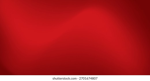 Fundo de gradiente vermelho abstrato, luz e sombra no fundo com dimensões, parede de tom quente com cor intensa, papel de parede horizontal.